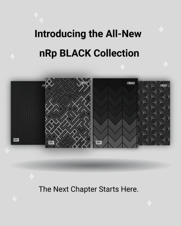 nRp Black A4 Notebooks