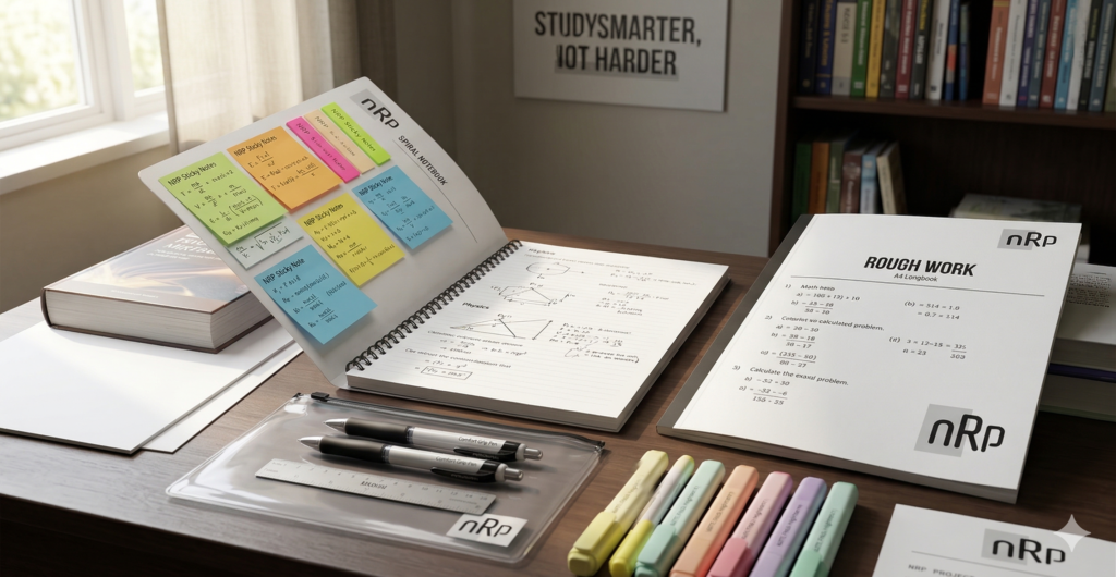 stationery for board exam