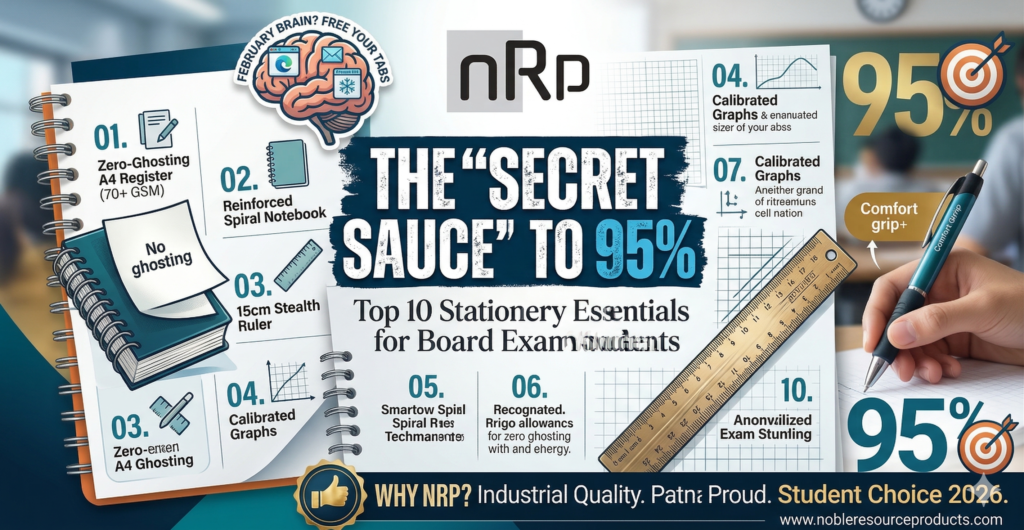 stationery for board exam